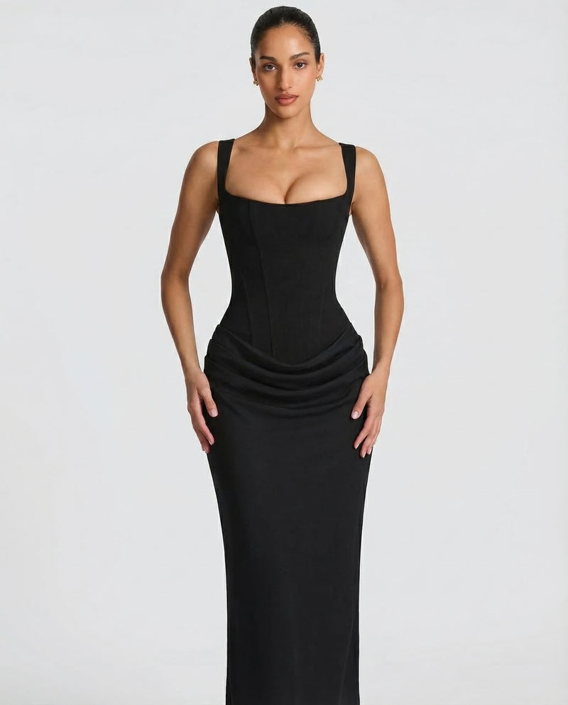 Nadia | Corset Maxi Dress