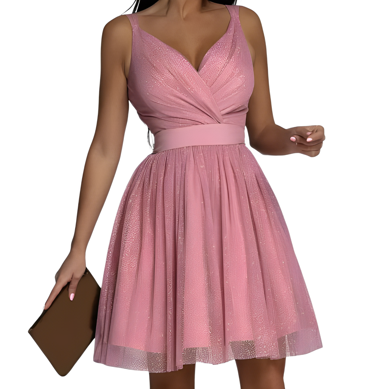 Bella Elevated Sequin Dress Sleeveless Occasion Wear