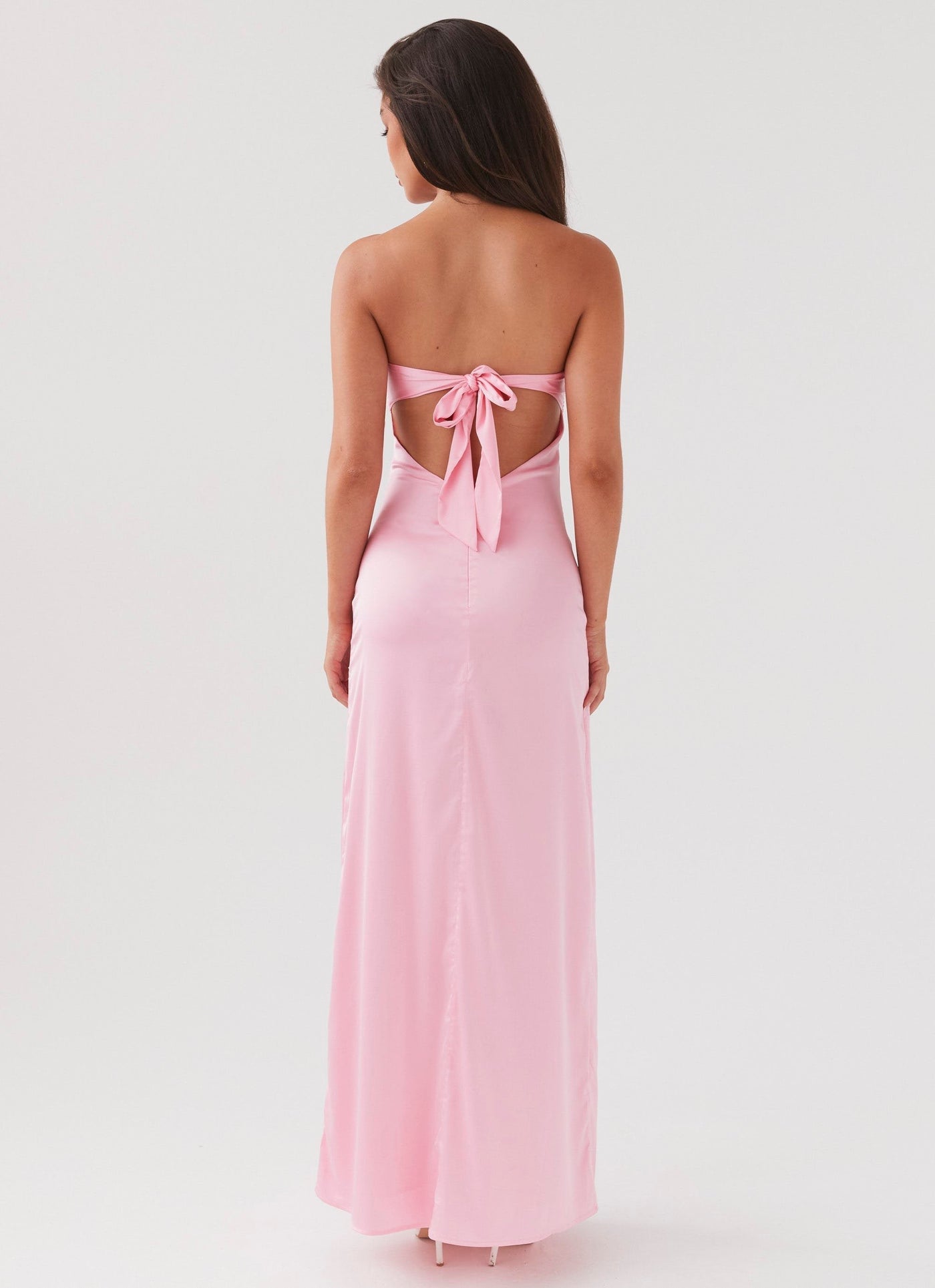 Floral Strapless Cut Out Maxi Dress Summer 11