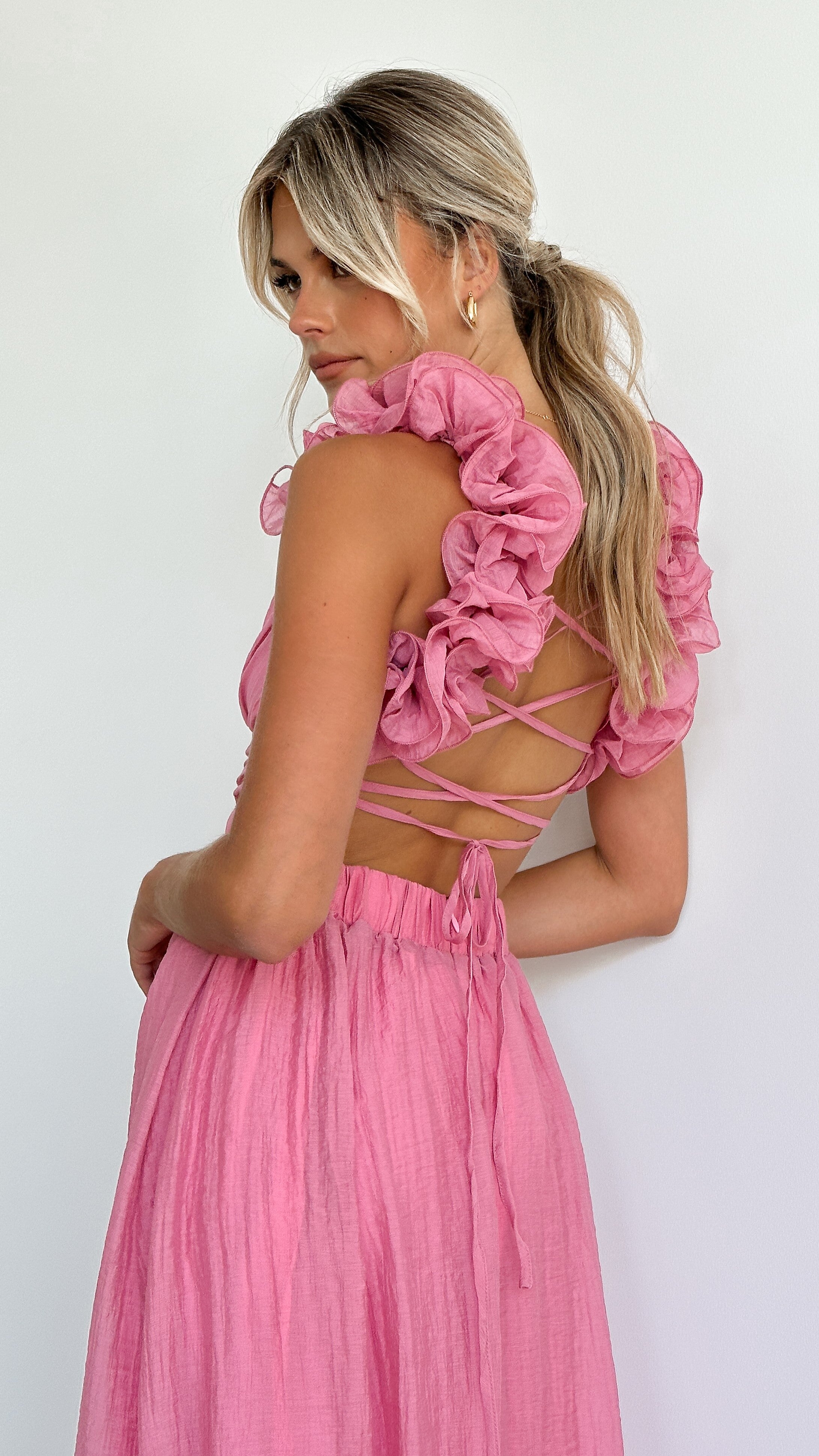 Ella | Elegant Summer Dress Pink