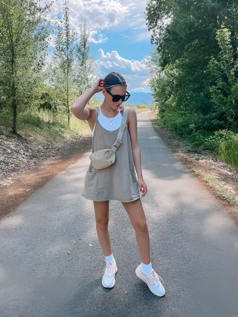 Spaghetti Strap Scoop Neck Tank and Shorts Two Piece Set