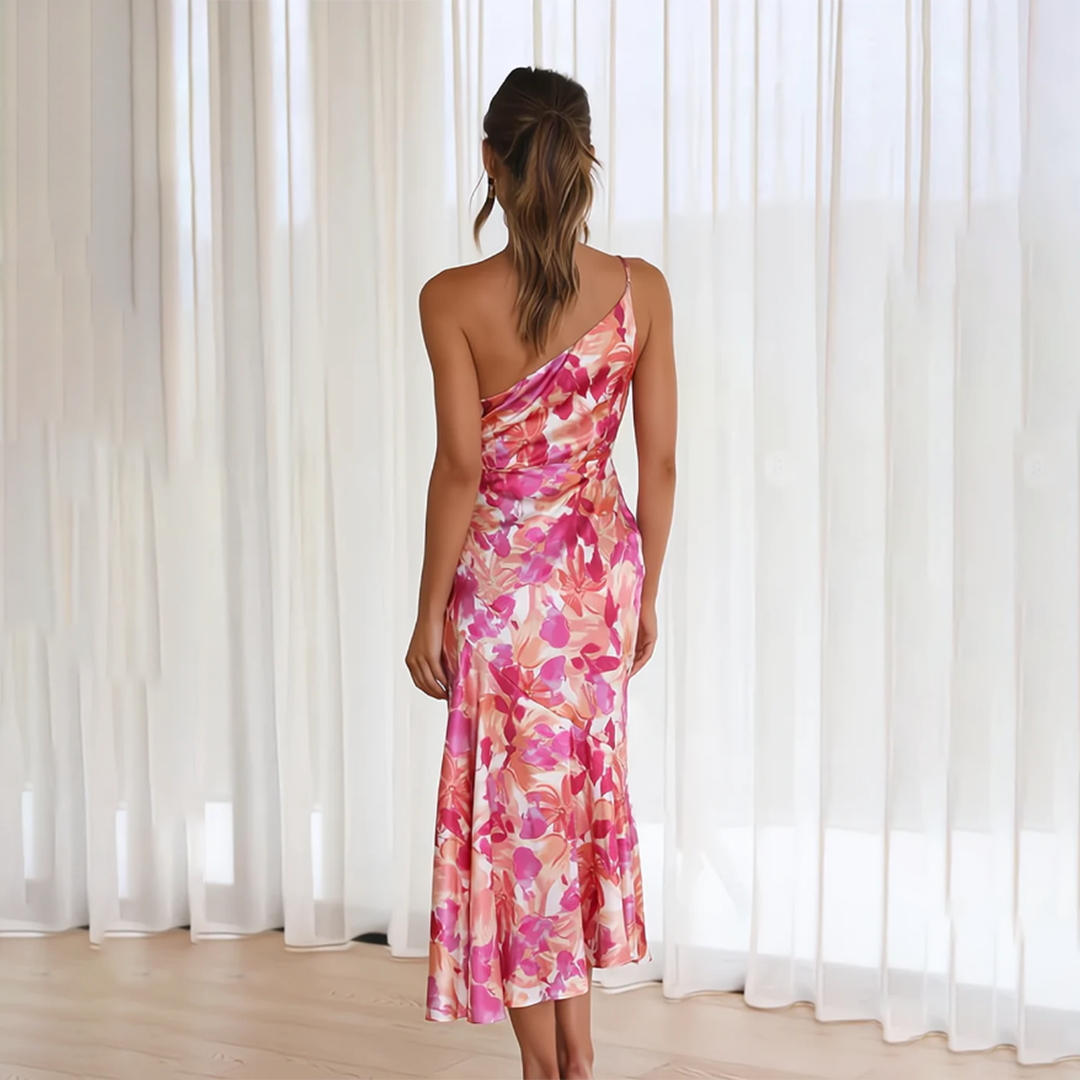 Piper Exclusive Stylish Floral Dress Chic Silhouette Collection