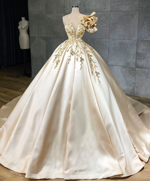 Designer wedding dresses princess formal gown