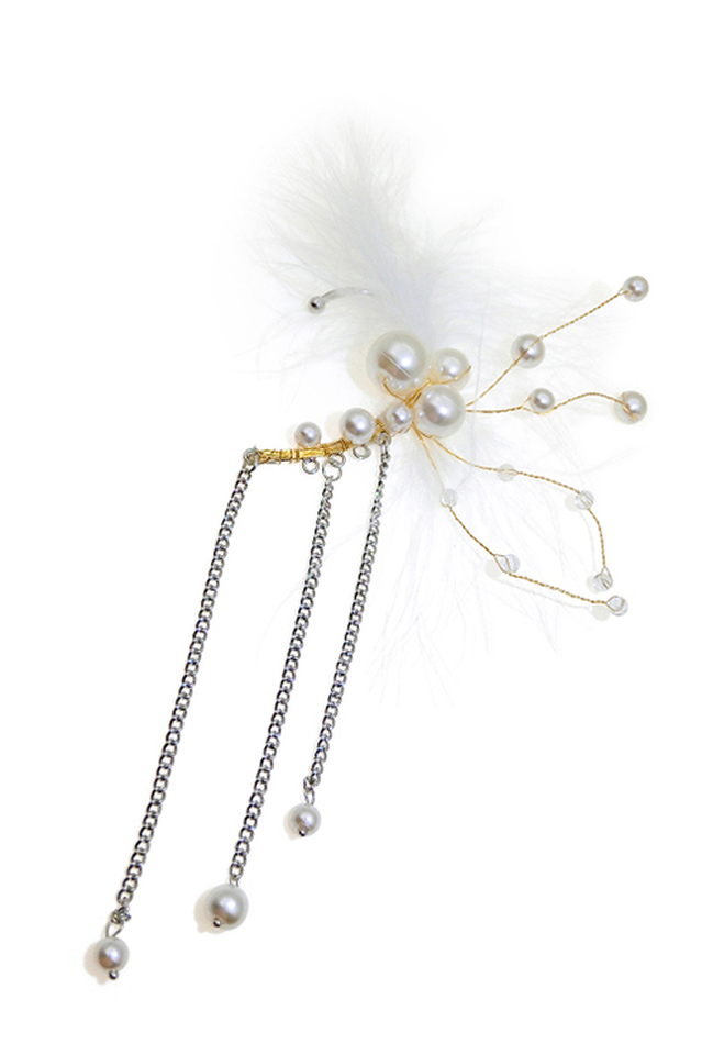 Feather Elegant Tassel Earrings