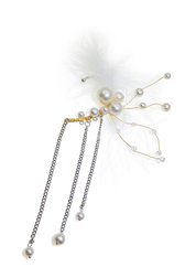 Feather Elegant Tassel Earrings