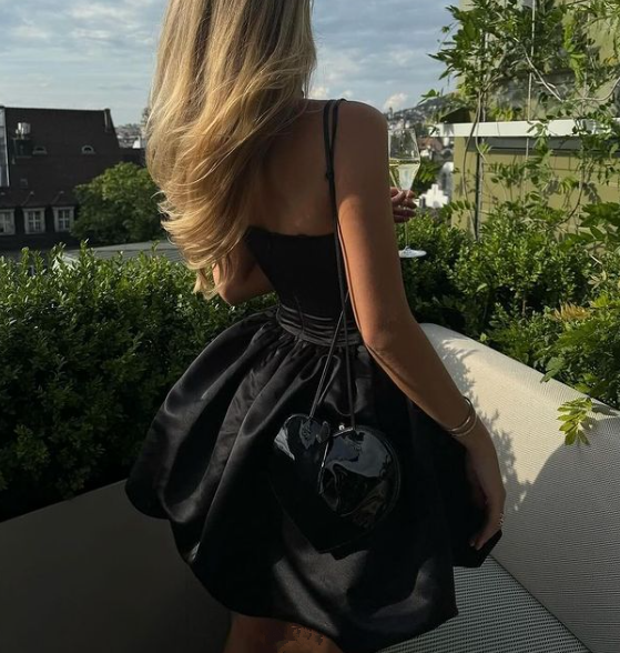 Black Short Homecoming Dresses Cocktail Party Gown