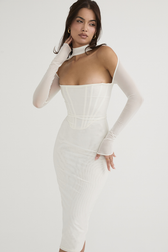 Milarose Mesh Tunic Midi Dress 12