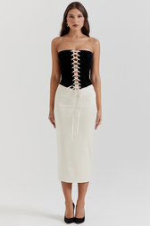 Jaina Tube Top Waist Dress | Dress In Beauty