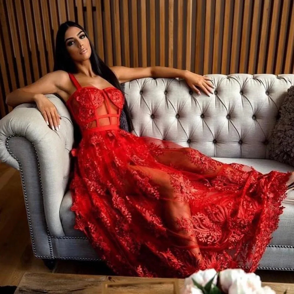 Backless Lace Dress