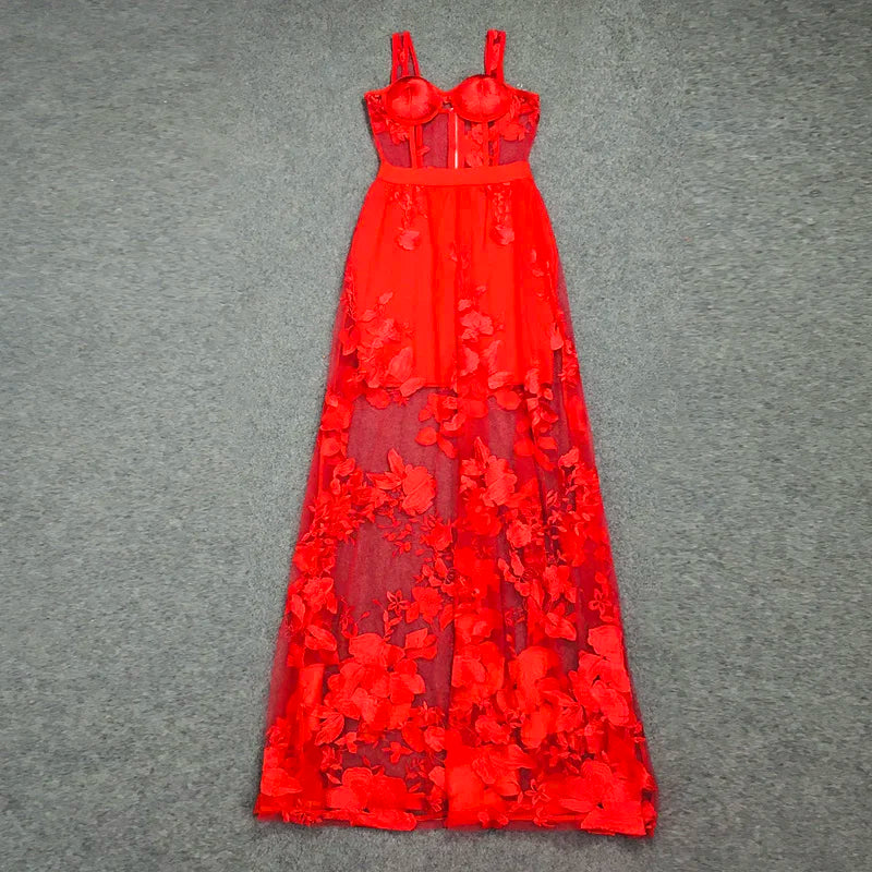Backless Lace Dress