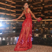 Backless Lace Dress