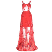 Backless Lace Dress