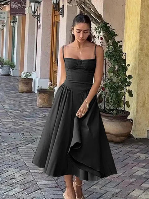 Erika Statement Dress Chic Silhouette Collection