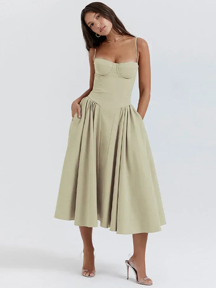 Erika Statement Dress Chic Silhouette Collection
