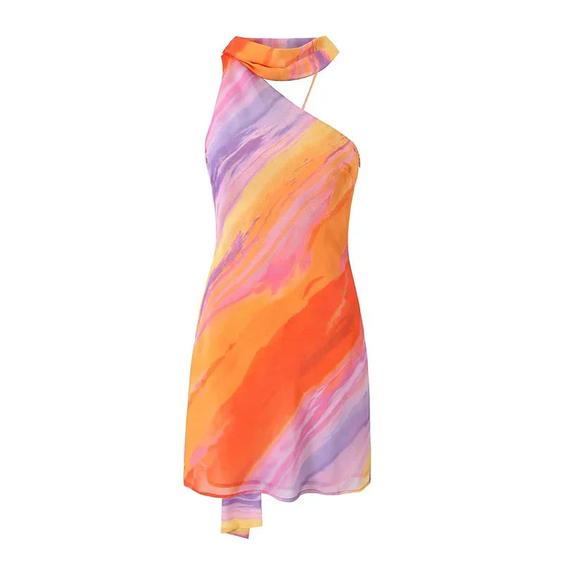 NAEL MINI DRESS Orange