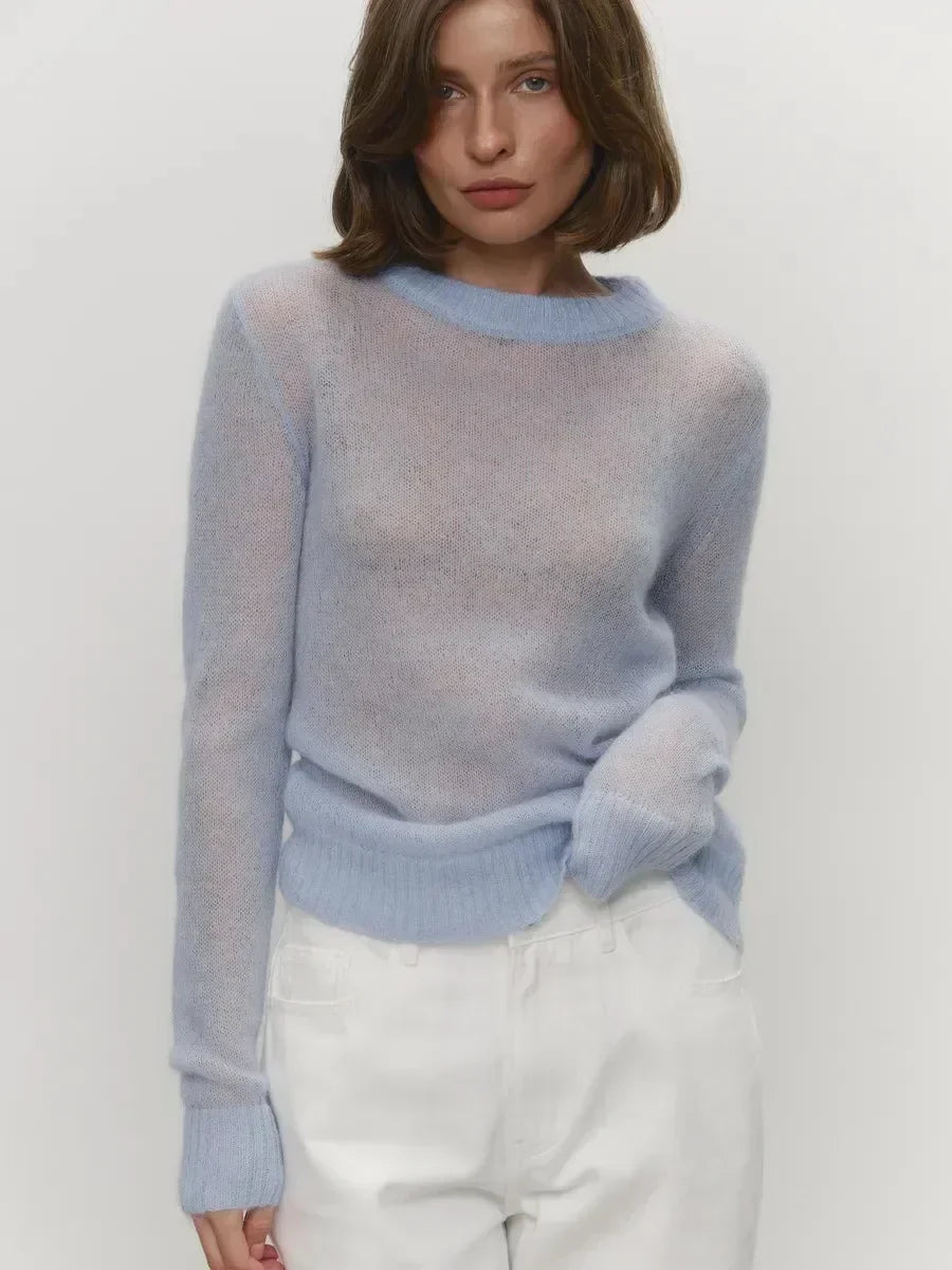 Letter Bodycon Knit Top