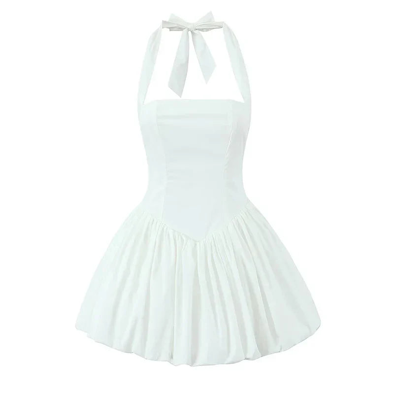 VERA MINI DRESS White