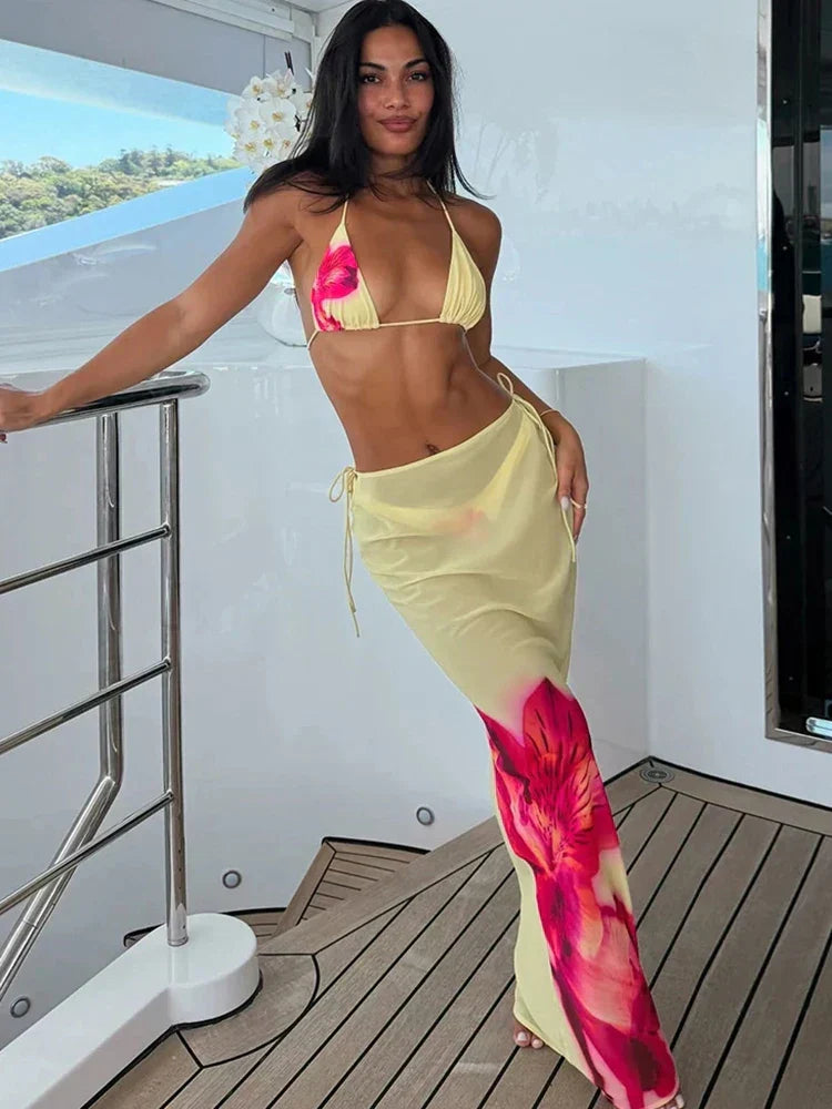 Beach Skirt Boho Tunic