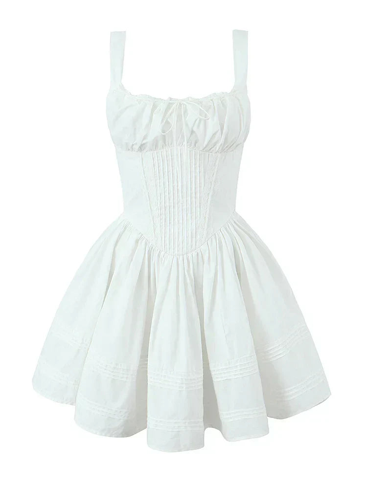 JENNA MINI DRESS White