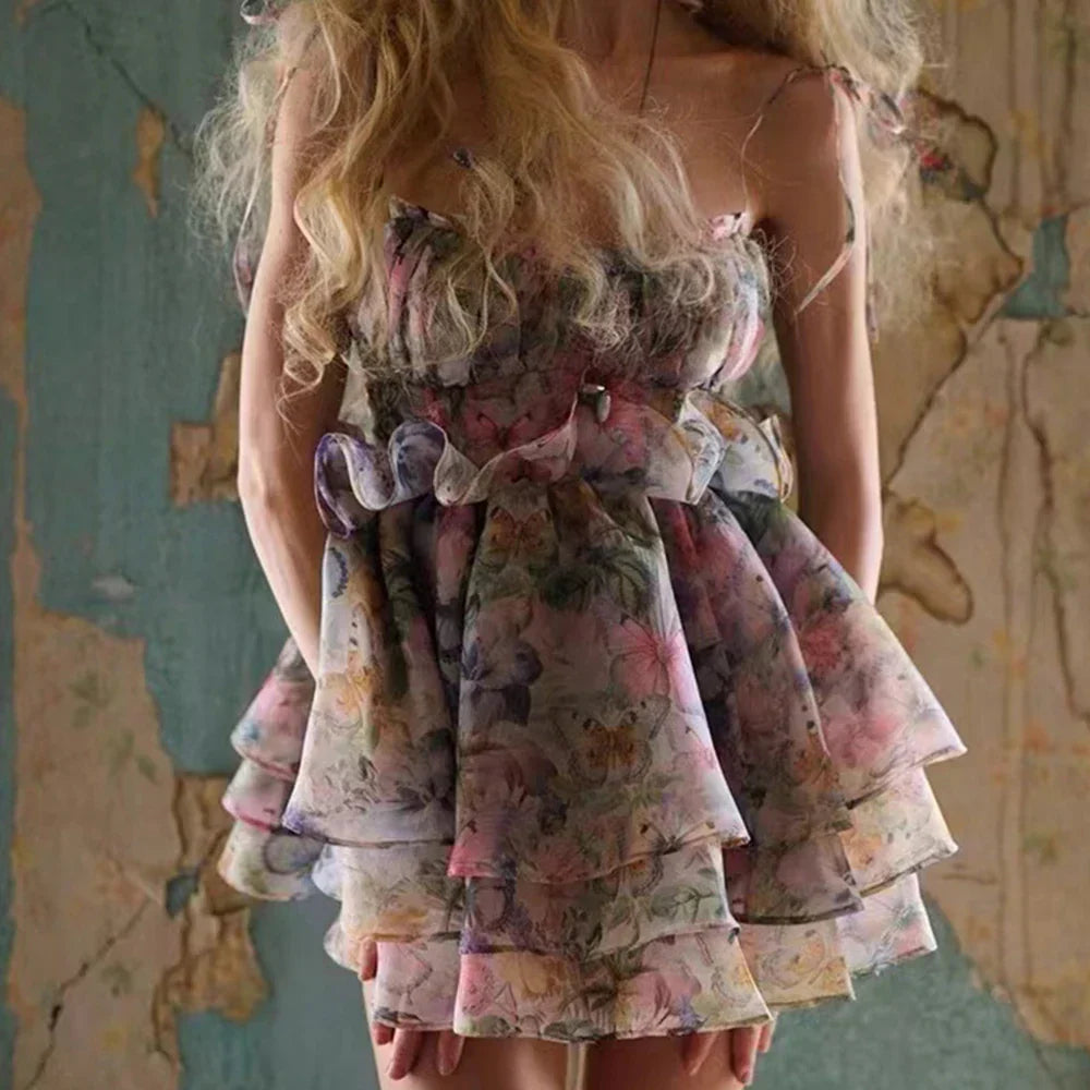 IRENA MINI DRESS Print