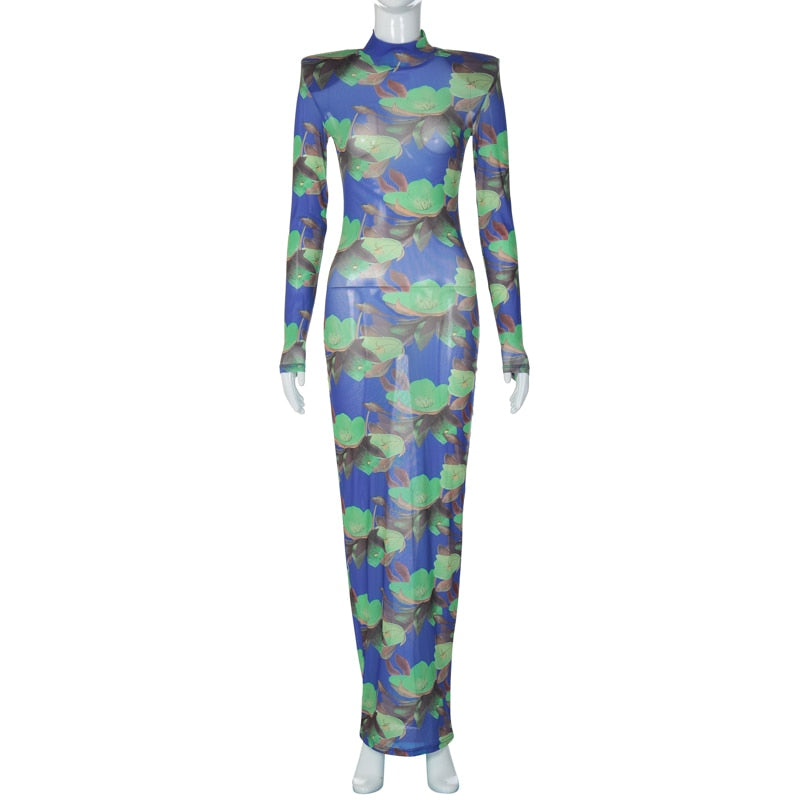 A Light Of Disaster Maxi Dress