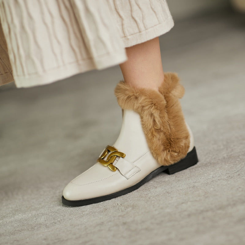 A Poisonous Touch Ankle Boots