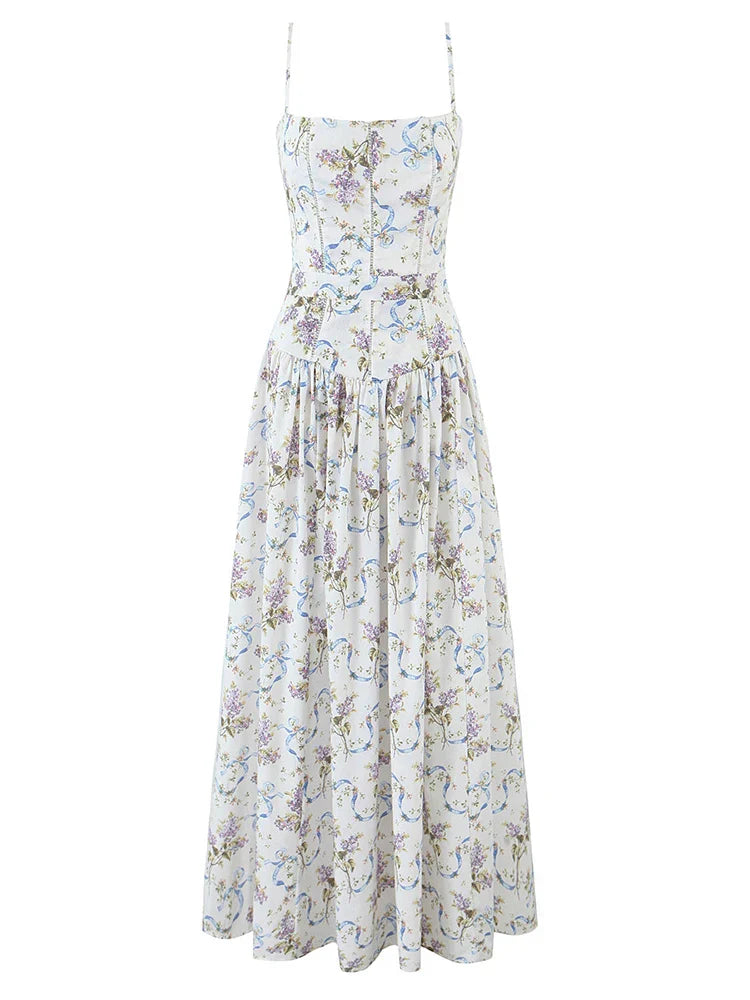 NOCELLE FLORAL DRESS Print