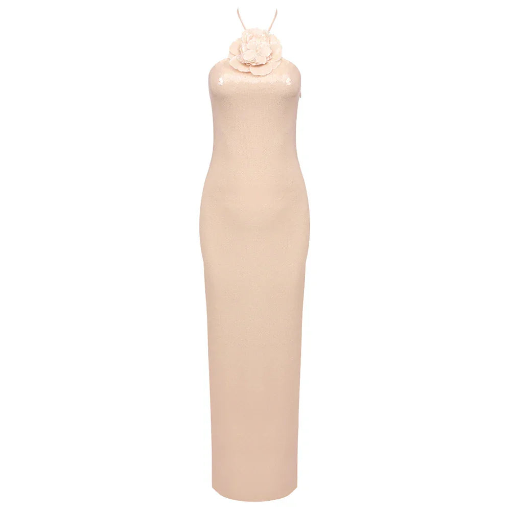 MIRIAM MAXI DRESS Beige