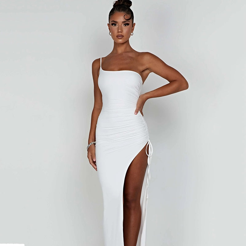ZOEY MAXI DRESS White