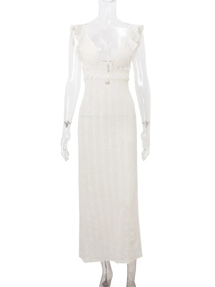 A Blurry Morning Maxi Dress