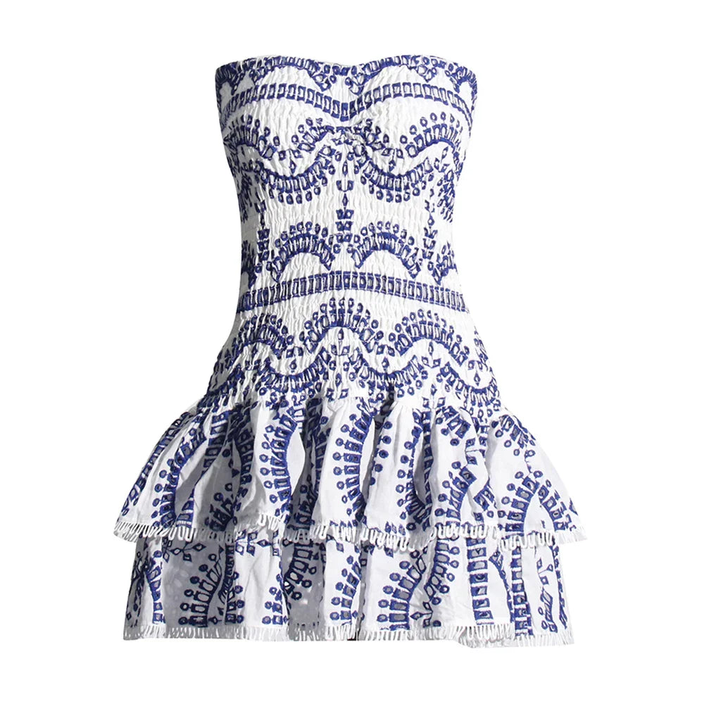 MAREA MINI DRESS Blue