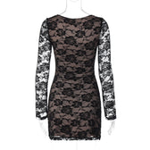 Lace Mini Dress