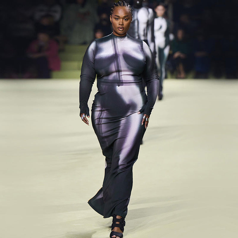 A Clock Ticks Long Dress