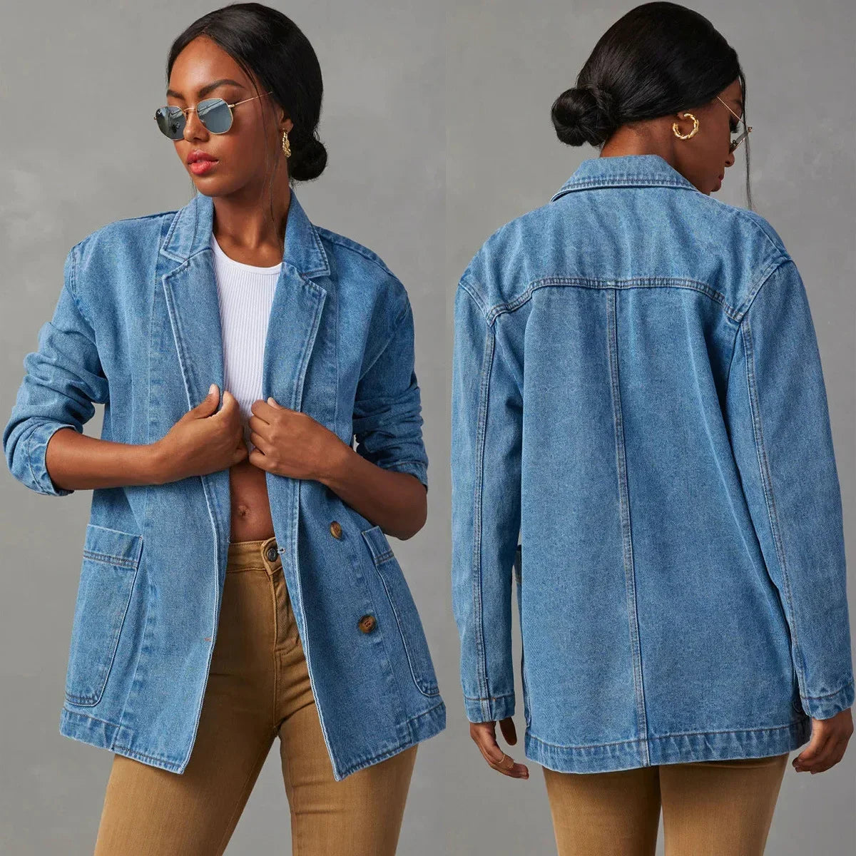 METTE™ | Denim Blazer