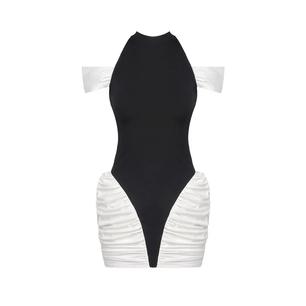 SAMONA MINI DRESS Black