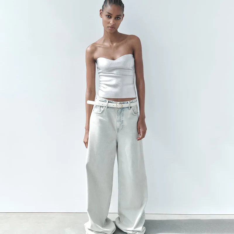 Cryptographic Vintage Gold Strapless