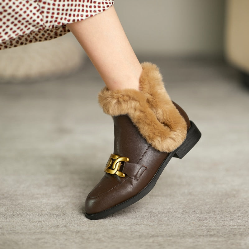 A Poisonous Touch Ankle Boots