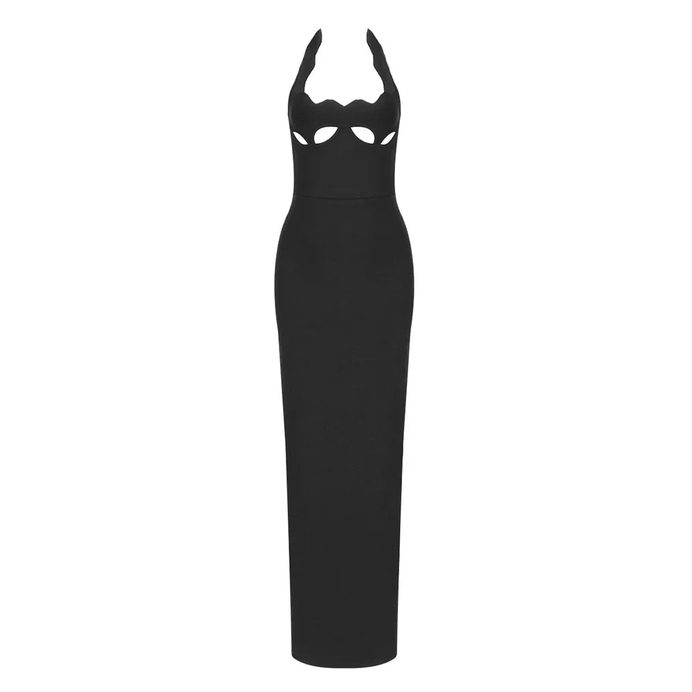 ANGELA MAXI DRESS Black