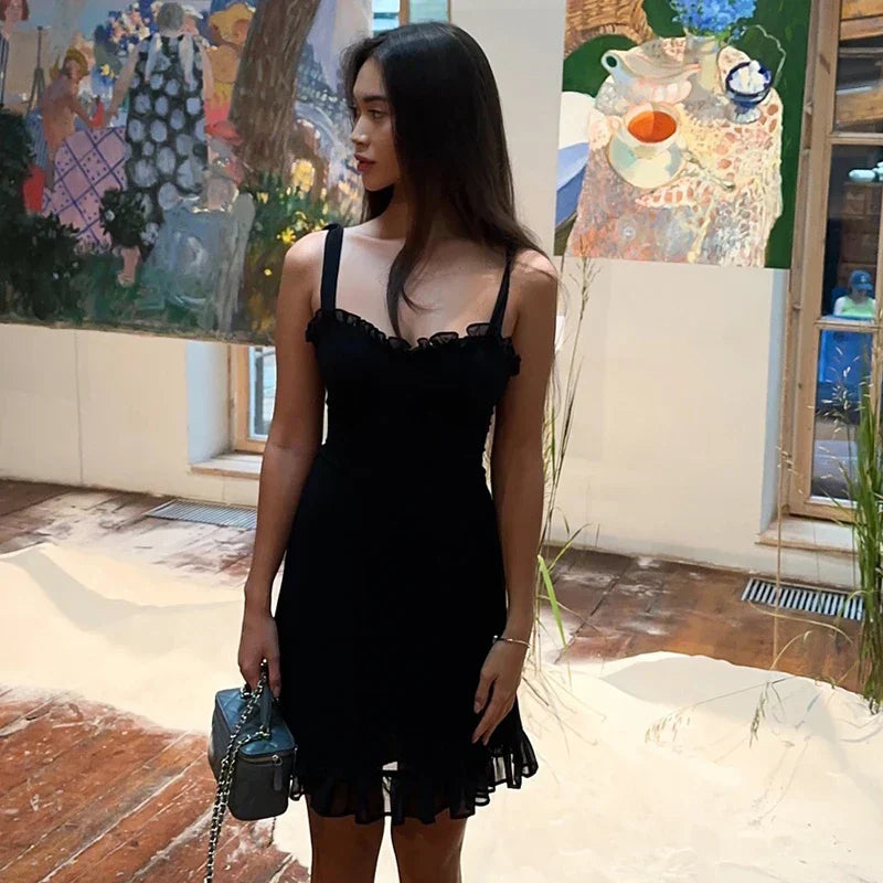 A New Shade Of Red Mini Dress