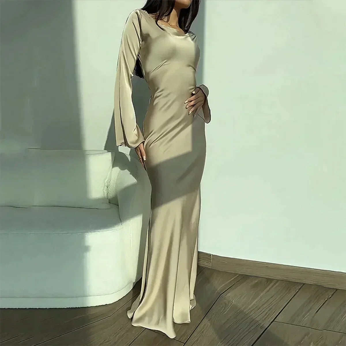 Diana Boutique Long Bodycon Dress Statement Occasion Edit