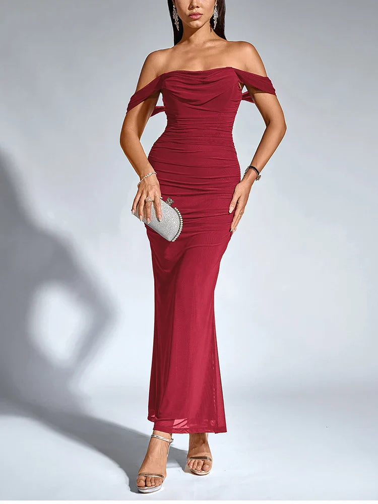 MARIA OFF SHOULDER DRESS