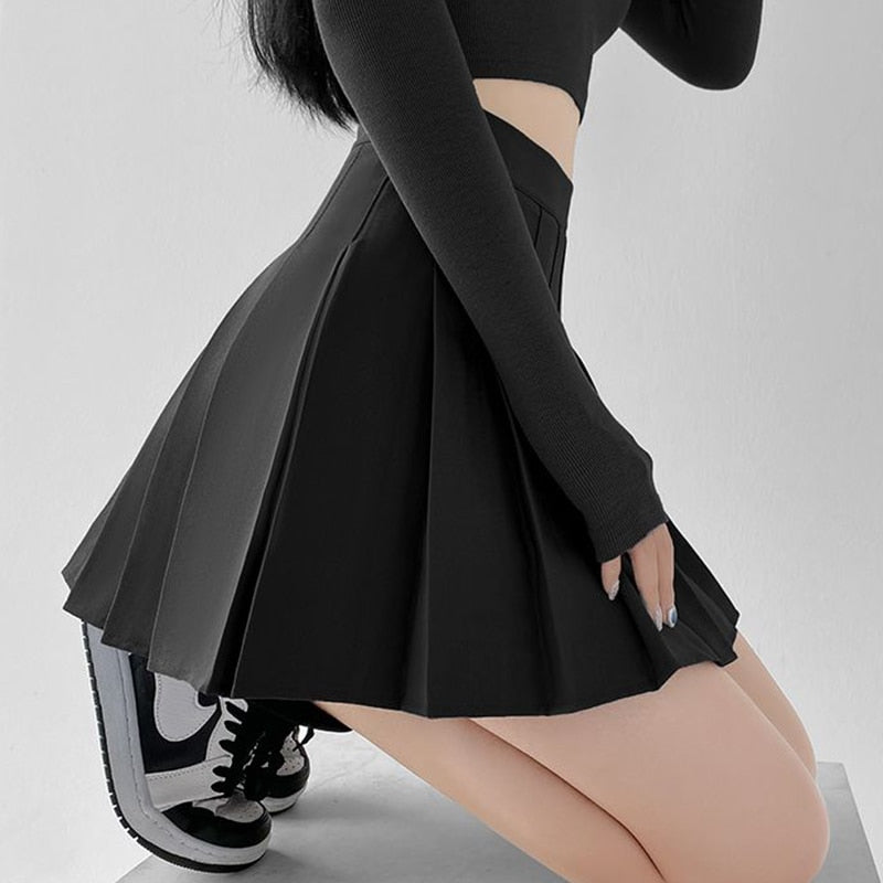 Begging Down On Knee Mini Skirt