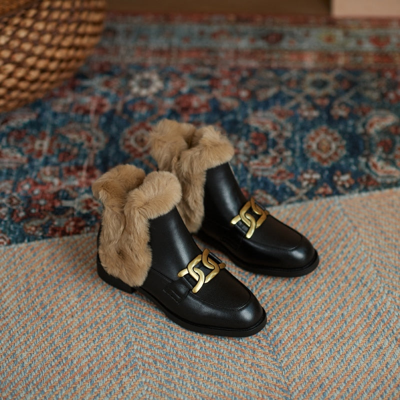 A Poisonous Touch Ankle Boots