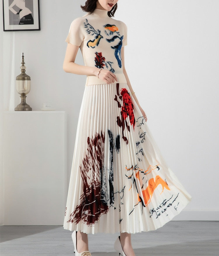 Out To Get You Skirt Set