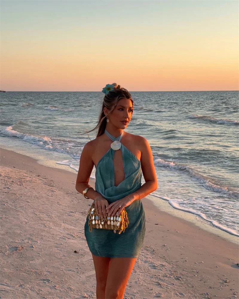 Ariel | Shell Halter Top