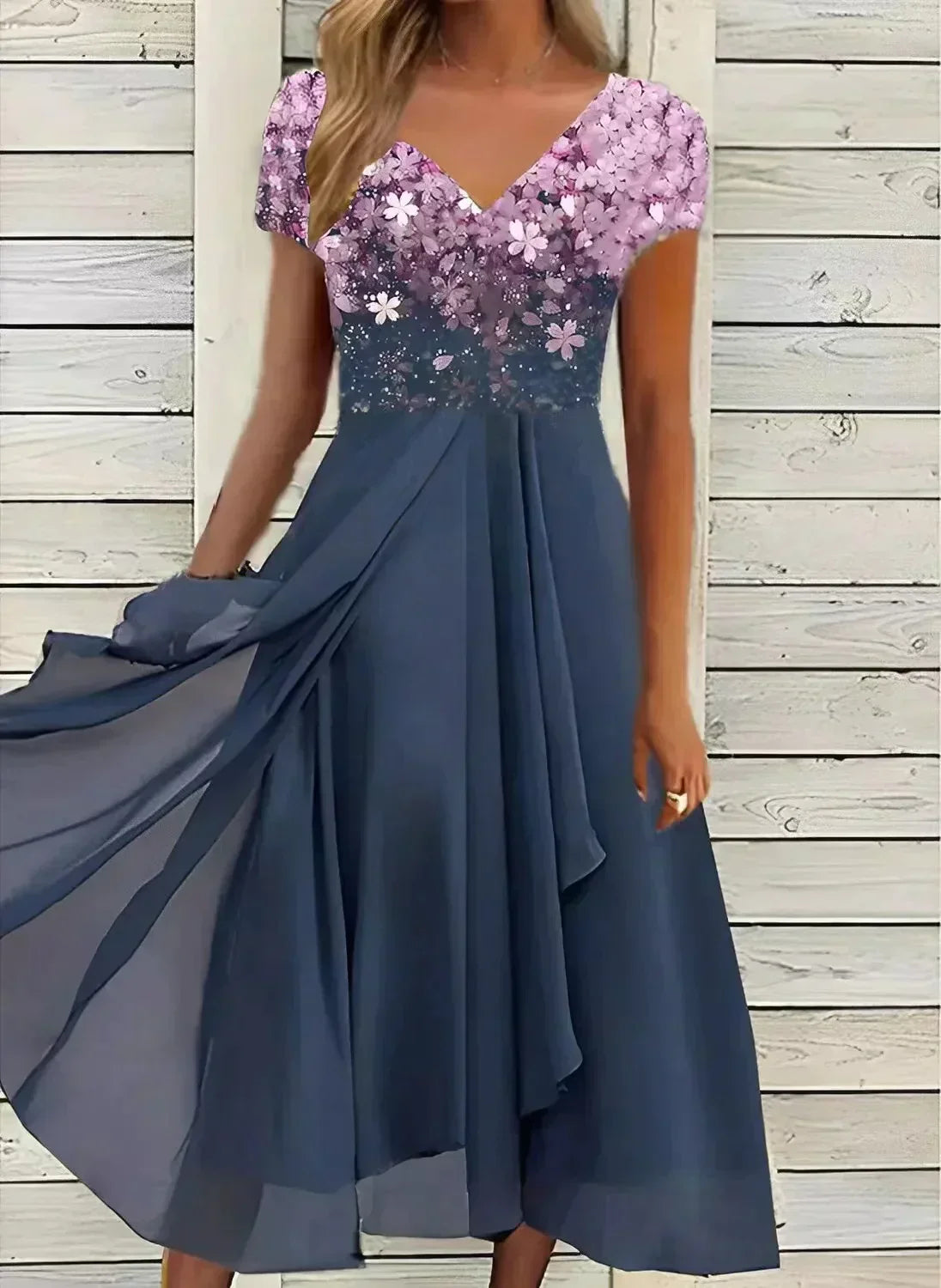 Rubí Elevated Women's Chiffon Party Dress Occasion Wear