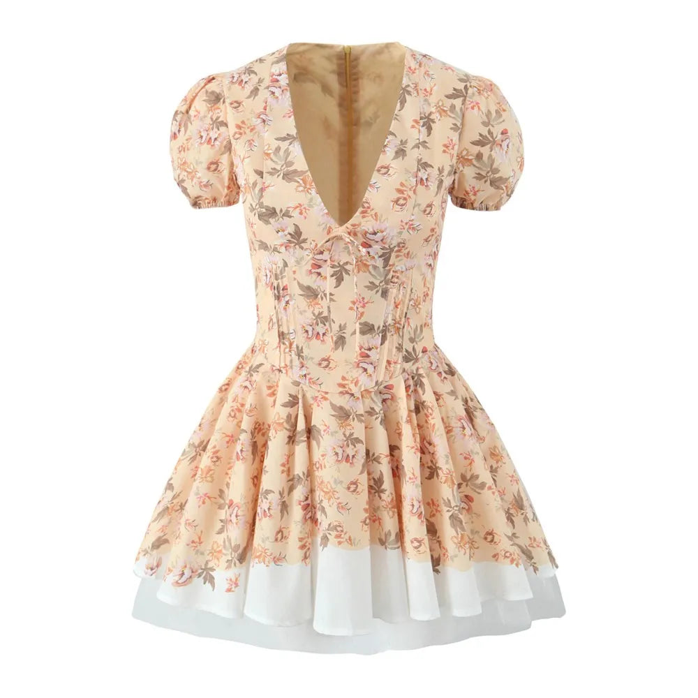 ELBA MINI DRESS Print