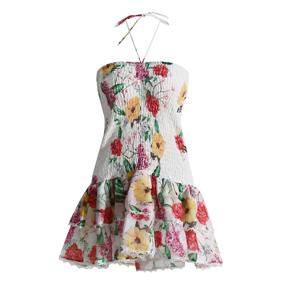 SANYA MINI DRESS White