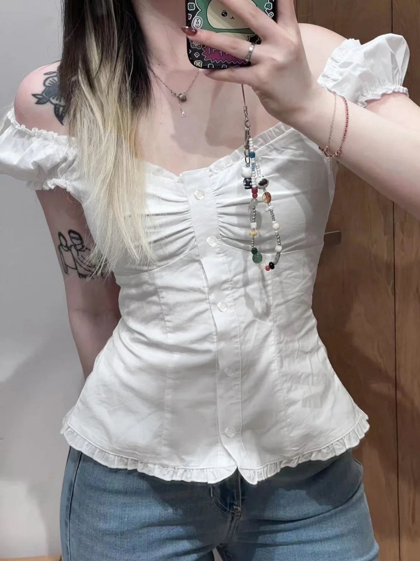 Casual Solid Slim Fit Blouse