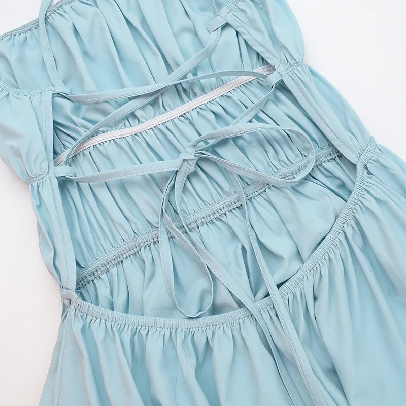 A Sunlight Halo Maxi Dress